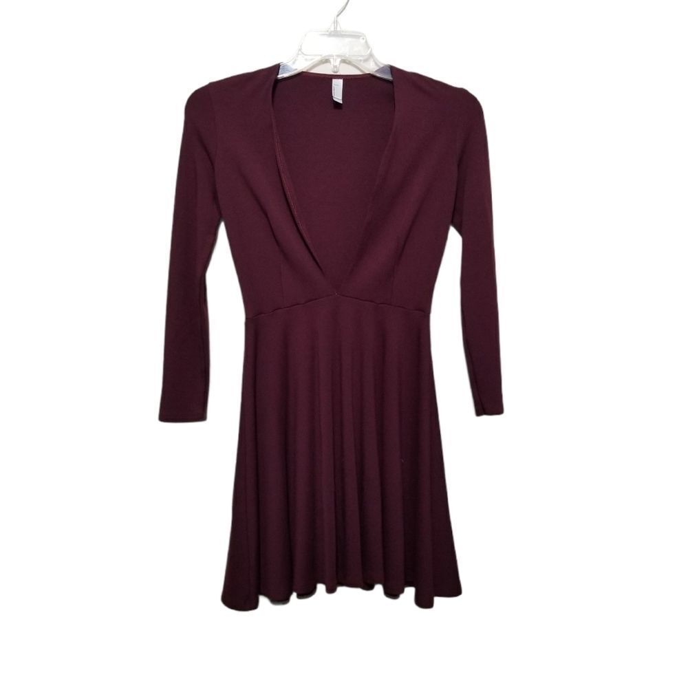 American Apparel Wine Dress L
